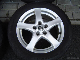 4X ZIMNÍ HLINÍKOVÁ KOLA ŠKODA OCTAVIA III,II 205/55 R16.... - 3