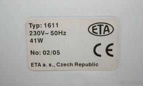 Ventilátor ETA 1611 - 3