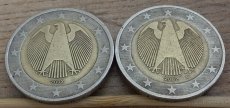 2 Euro 2x Nemecko 2002 A-D pšeničnoražba - nabídněte sumu - 3