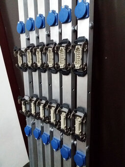 Alubary 2m, 4x 240V/16A IN/OUT ILME 18x1,5mm2 plně zapojen - 3