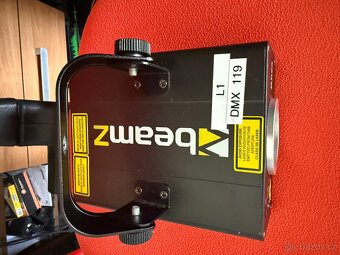 2x LASER BEAMZ OBERON zelený 1x BEAMZ laser červený - 3