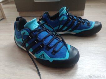 Adidas modré boty, nové, vel. 42 - 3
