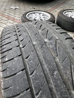 Alu kola Stilauto 15 4x100 s letními pneu Bridgestone - 3