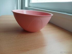 Růžová plastová mísa ze zdravotně nezávadného plastu - 3