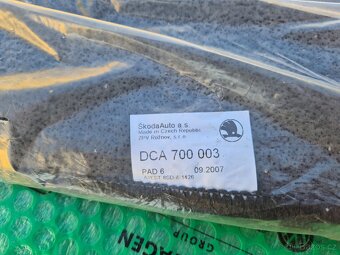 sada textilních koberců Škoda Fabia II (5J) DCA700003 - 3