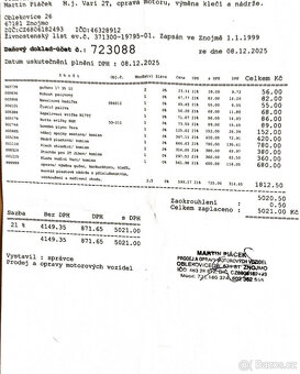 Motorová jednotka VARI 2-takt po repasu - 3