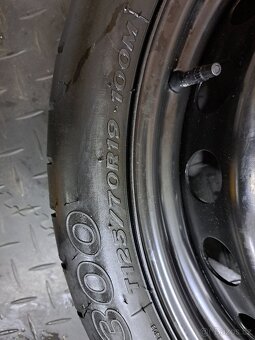 dojezdové kolo rezerva Audi Q2 5x112x57,1  125/70 R19 - 3