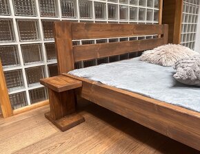 Nová, masivní postel 180 x 200 rošt silná konstrukce - 3
