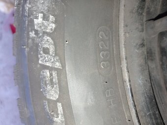 Zimní 15" plech kola Originál VW Golf VII - 3