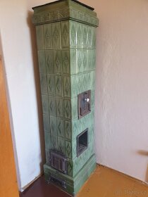 Kachlová kamna po renovaci - 3