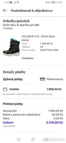 Dětské zimní boty zn. Superfit Culusuk 2.0 vel. 33 - 3