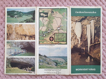 Moravský Kras Československo retro diapozitiv - 3
