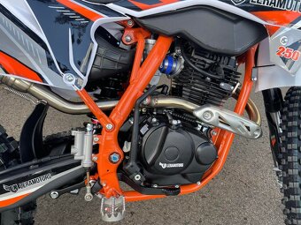 Pitbike 250cc 4t 21/18 barva - oranžová - 3