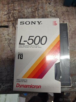 Videokazety Sony beta - 3