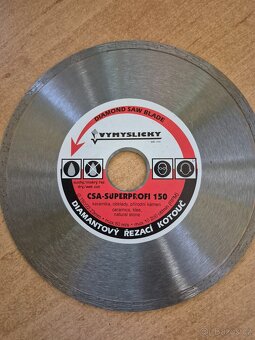 Diamantové řezné kotouče 150mm - 3
