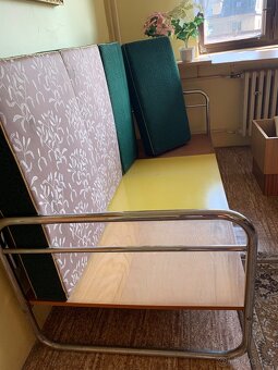 Retro kovová postel - 3