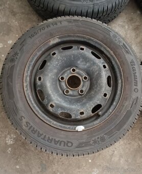 Prodám disky 5x100 R14 Zimní - 3