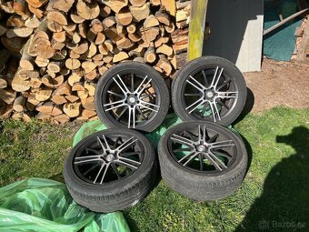Alu kola 5x112 R18 vcetne pneu 215/50 R18 - 3