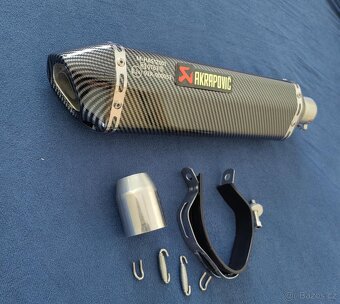 Replika Akrapovič koncovka výfuku + Homologace EU - 3