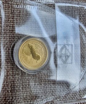 Zlata mince 1/10 oz Kookaburra 30. výročí - 3