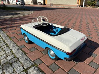 Dětský šlapací Moskvič v perfektním stavů z roku 1987 - 3