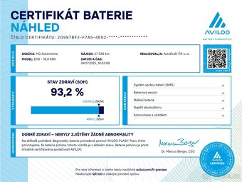 MG EHS PHEV Comfort 1.5 190kW SOH 93,2 - záruka Autodraft - 3
