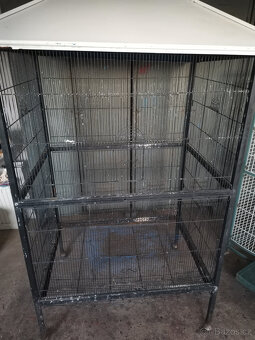 Voliéra-klec se střechou - 3