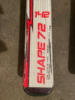 DĚTSKÉ CARVINGOVÉ LYŽE HEAD TEAM SHAPE 72 142cm - 3