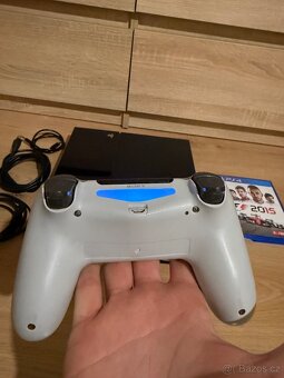 Sony PlayStation 4 Fat 500GB + originál ovládač a PS4 hra - 3