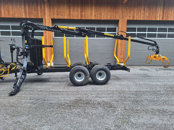 Lesnický přívěs COUNTRY C720/T110D 4WD s hydraulickou rukou - 3