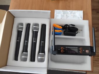 Prodám 4ks bezdrátové mikrofony - 3