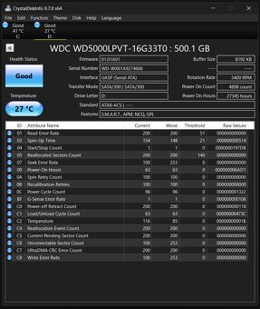 Pevný disk Western Digital 500 GB Blue - 3
