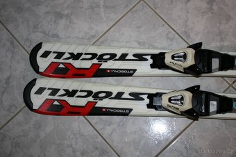 lyže Stockli 100 cm , lyžaky Atomic - 3
