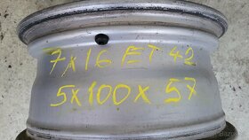 Seat,VW,Škoda Al disky 7x16 orginál - 3