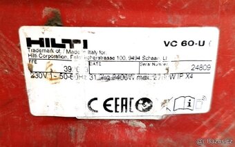 Průmyslový vysavač HILTI VC 60-U - 3