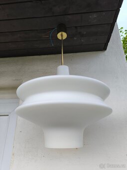 Retro opálový lustr UFO - 70. léta - Karel Volf - 3