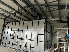 OCELOVÁ KONSTRUKCE HALY - MONTOVANÁ HALA 12x12x6m - 3