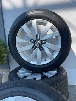 Alu kola VW 5/112 R16 + 205/55/16 letní - 3