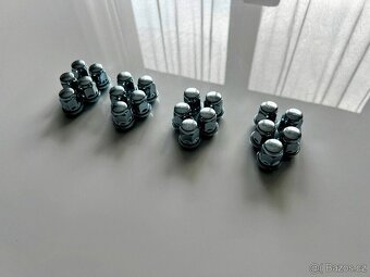 NOVÉ MATICE KOL FORD / M14x1,5 / KLÍČ 21 / CHROM / ZASÍLÁME - 3