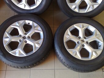 alu kola 5x112 r17 original seat,škoda,vw 215/65/16 - 3