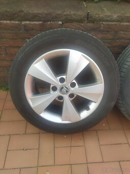 Alu kola 16" orig Škoda Octavia III - 3