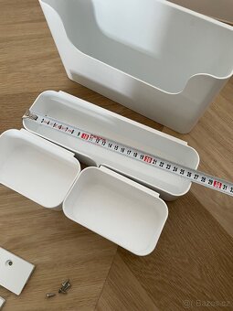 Ikea bílé doplňky na drobnosti do skříně PAX - 3