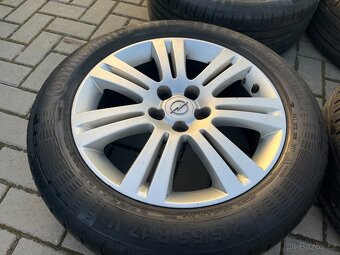 4x alu disky 5x110 R17, letní pneu 70% - 3