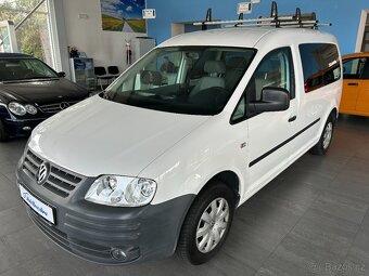 Volkswagen Caddy MAXI 1.6i 75kW, 5.MÍST, TAŽNÉ, SERVISKA - 3