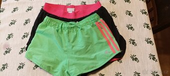 Dvoje holčičí šortky adidas 164 - 3