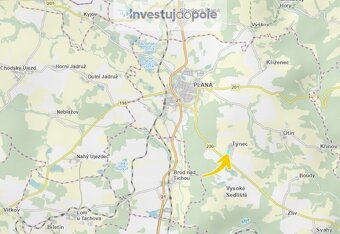 Prodej pole v k.ú. Týnec u Plané - 3