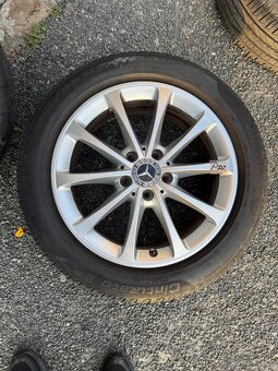 Originál Mercedes R17 alu kola s TPMS + letní pneu – 5x112 - 3