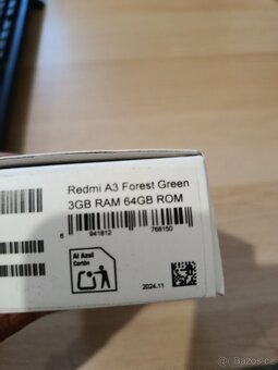 Prodám Redmi A3 3GB RAM 64GB ROM - 3