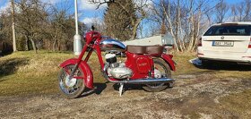 Jawa 250 kývačka po renovaci - 3