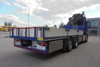 Volvo FH460 6x2 - valník s hydraulickou rukou HIAB - 3
